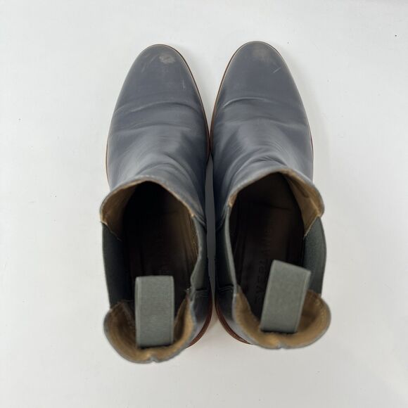 Everlane The Chelsea Boot Leather Ankle Boots Women’s 7.5 Gray Classic Winter - Picture 7 of 10